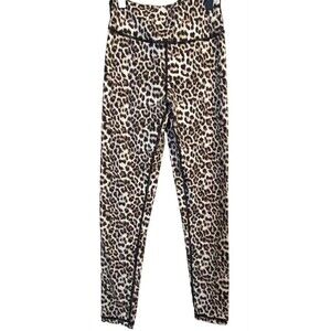 Zyia Active Leopard Brilliant Scrunch What Hi-Rise 7/8 Leggings Yoga Women's 4